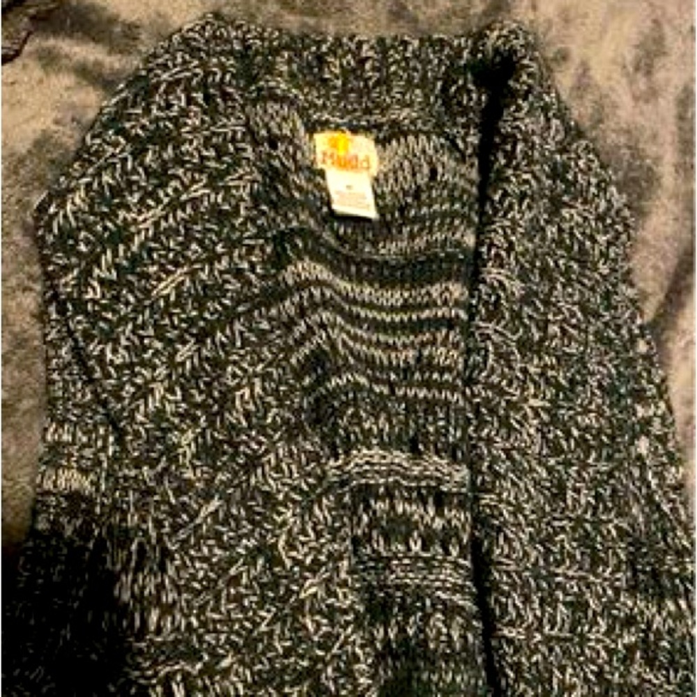 Mudd: Women’s Sleeveless Sweater Overpiece: Heather Gray: Size Medium